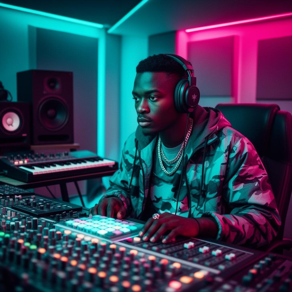 Composers & engineers captured in production